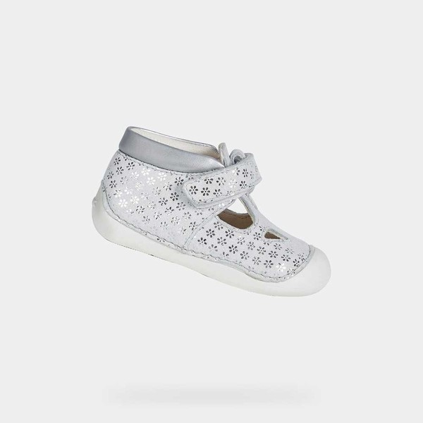 Geox Respira White Kids Sandals SS20.9DV769